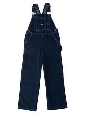 KEY Industries Premium Washed Youth Bib Overall • Sz 5